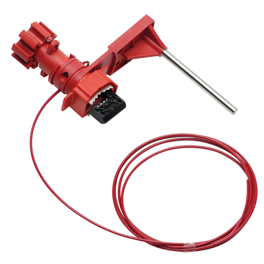 Brady Small Valve Lockout With Blocking Arm, Universal Type
