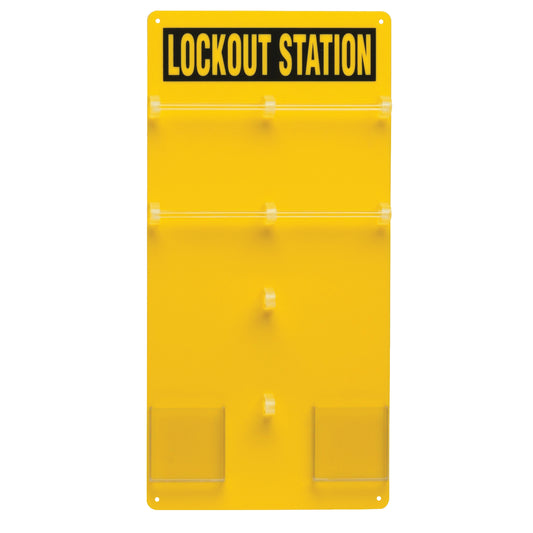 Brady Lockout Board, 24 Padlock Capacity, Padlocks Not Included
