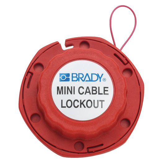 Brady Mini Cable Lockout, 8' Length