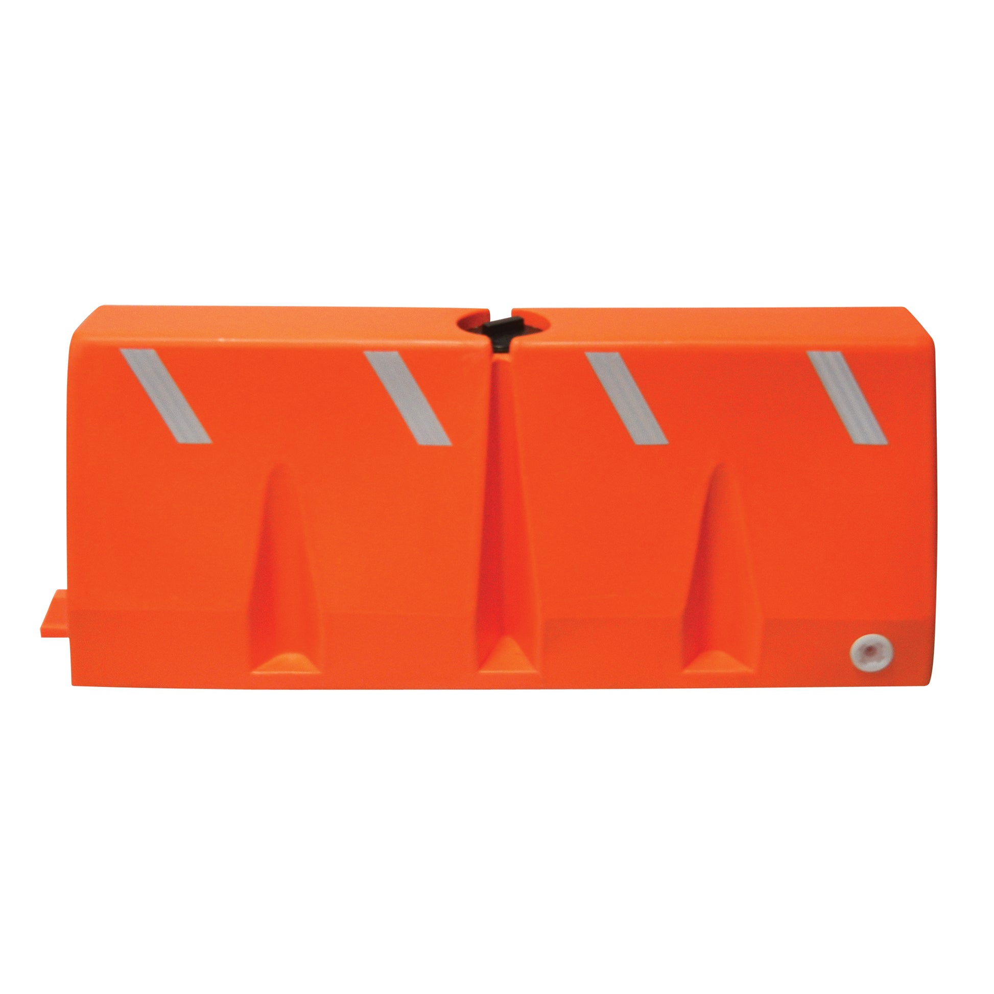 Diversified Plastics Inc. Traffic Barriers, Water-Filled, 62.25" L x 24" H, Orange