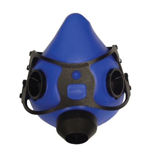 Dentec Comfort Air® 100 Series Half-Facepiece Respirator, Silicone, Medium
