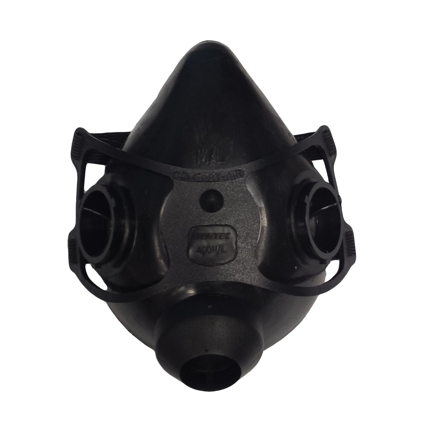 Dentec Comfort Air® 400 Series Half-Facepiece Respirator, Elastomer, Medium/Large
