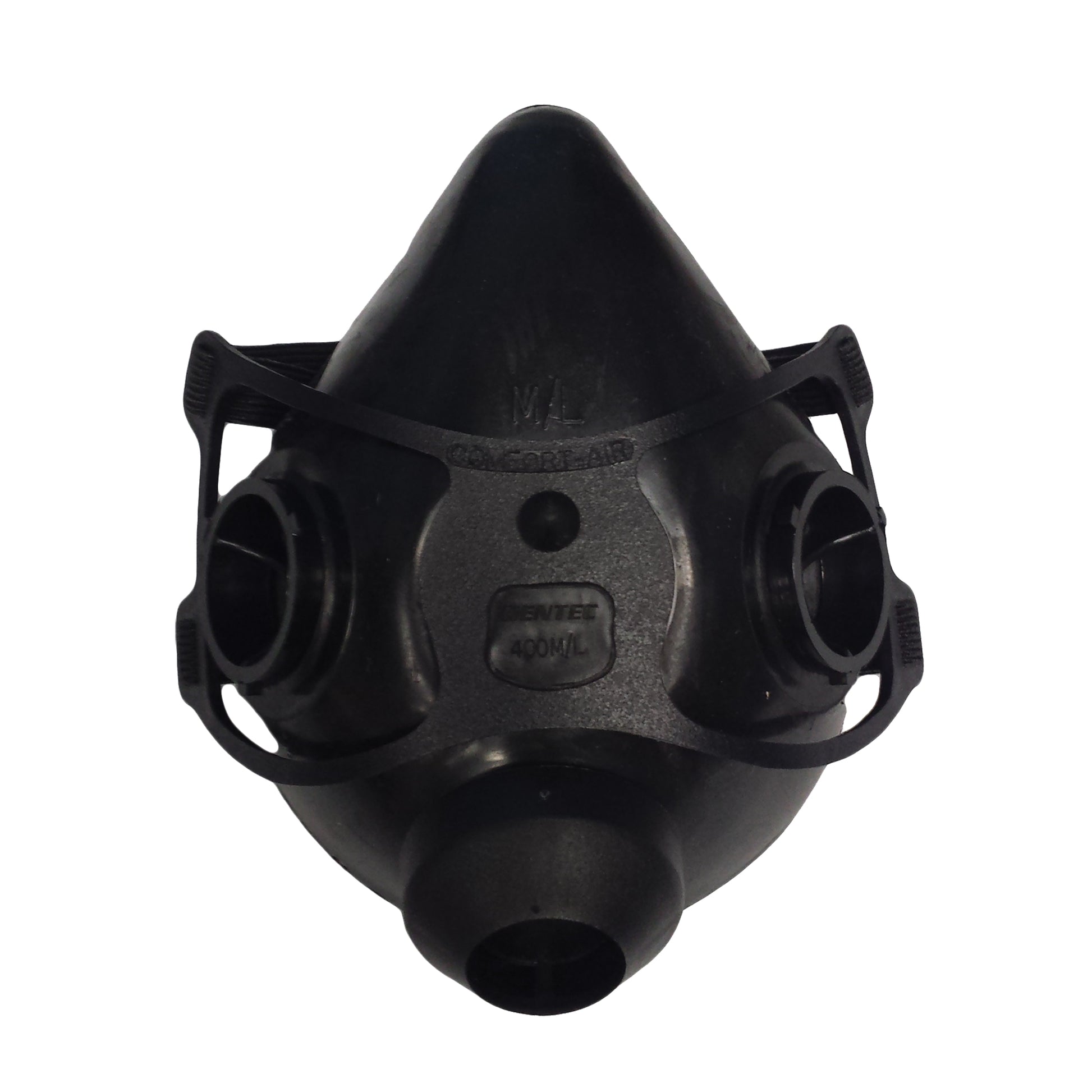 Dentec Comfort Air® 400 Series Half-Facepiece Respirator, Elastomer, Medium/Large