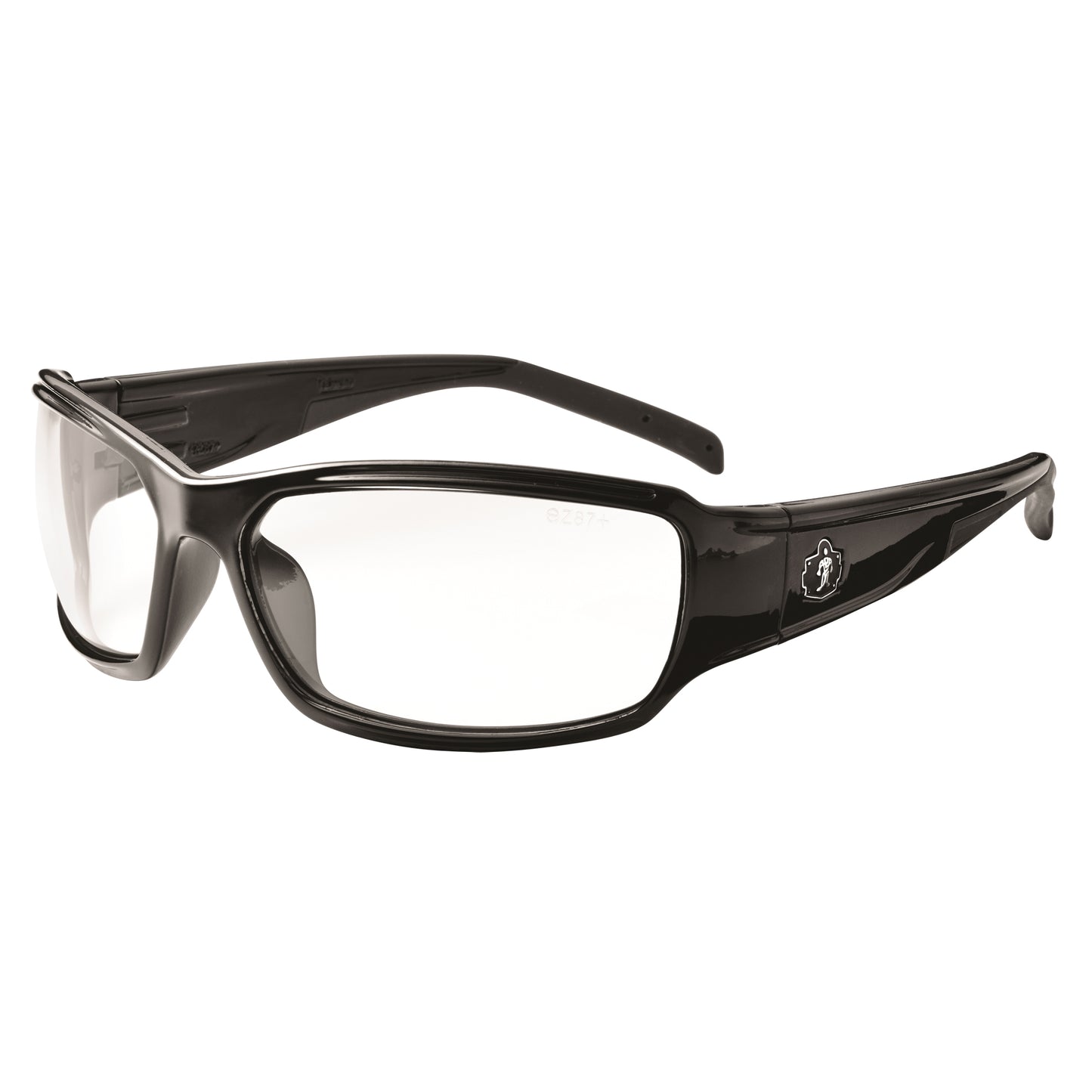 Ergodyne Skullerz® Thor Safety Glasses, Clear Lens, Anti-Scratch, ANSI Z87+/Meets/Exceeds CSA Z94.3