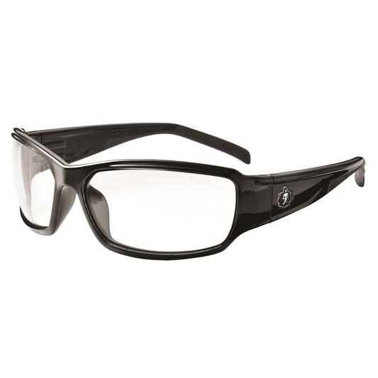 Ergodyne Skullerz® Thor Safety Glasses, Clear Lens, Anti-Scratch, ANSI Z87+/Meets/Exceeds CSA Z94.3