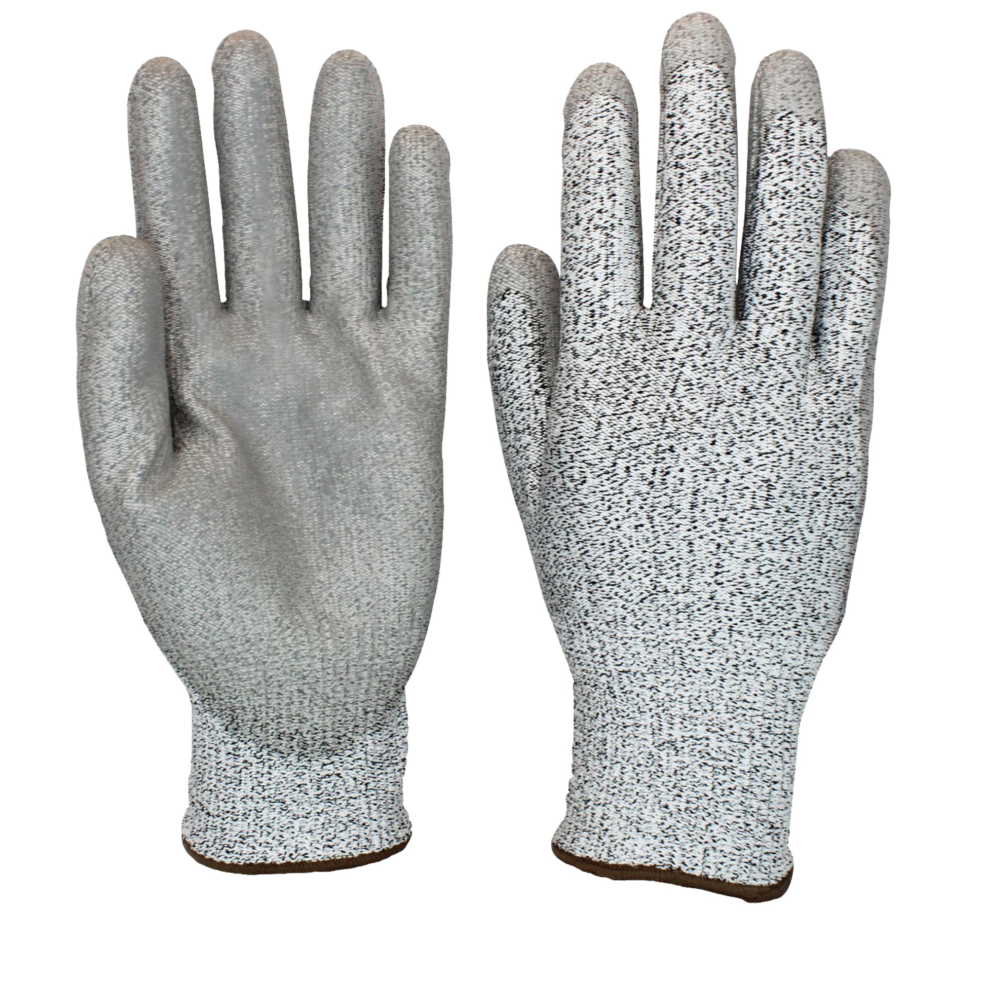  Coated Gloves, Size Large/9, 13 Gauge, Polyurethane Coated, HPPE Shell, ASTM ANSI Level A3/EN 388 Level 3/EN 388 Level D