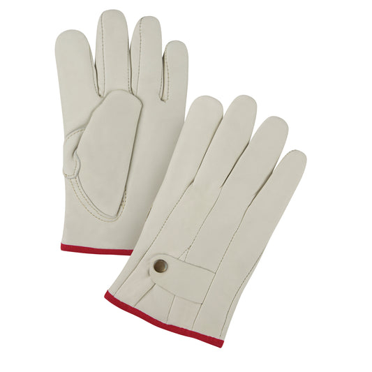 Zenith Safety Products Premium Ropers Gloves, Small, Grain Cowhide Palm