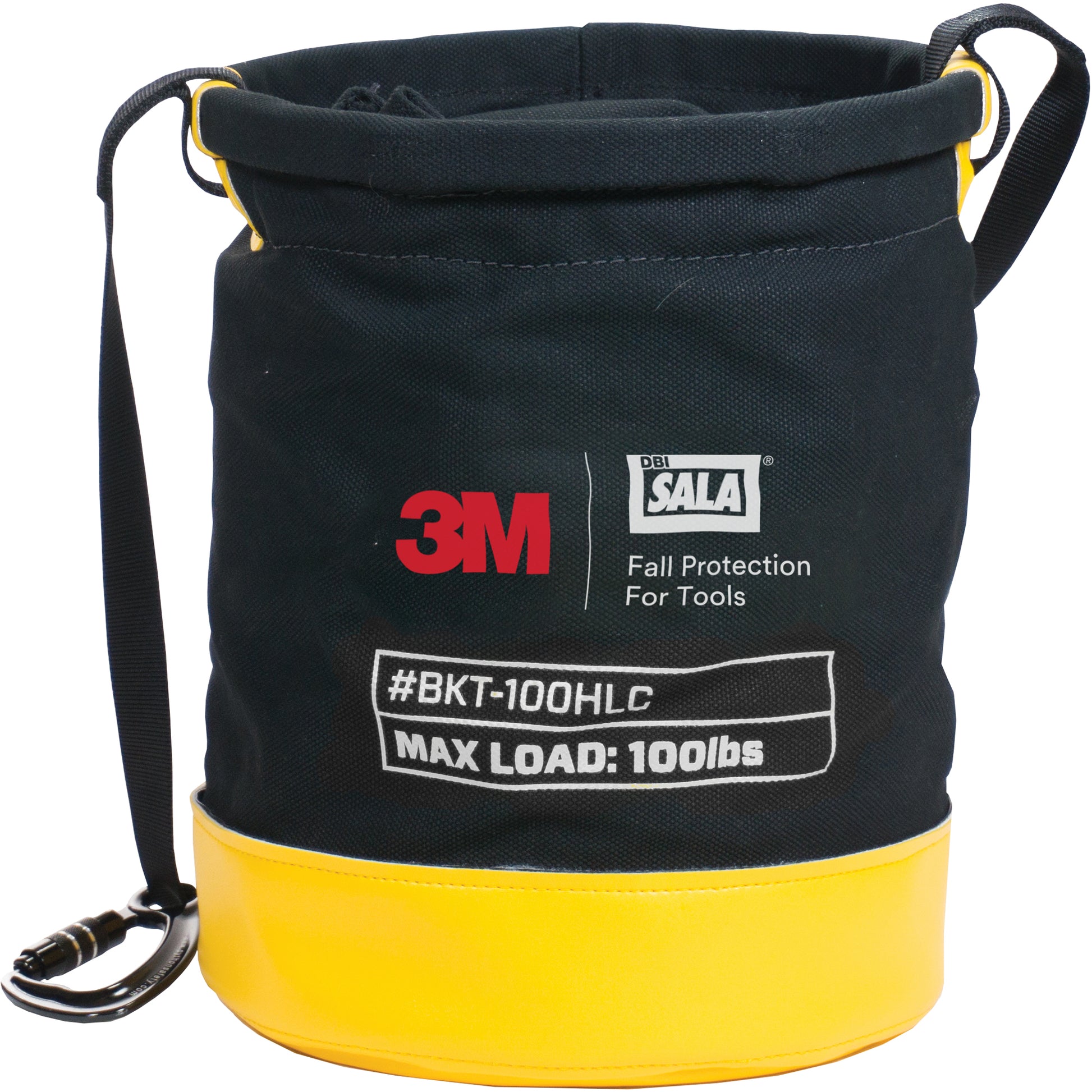 3M DBI Sala Fall Protection Tool Lifting Safe Bucket, Canvas, 12.5" Dia. x 15" H, 100 lbs. Load Rating