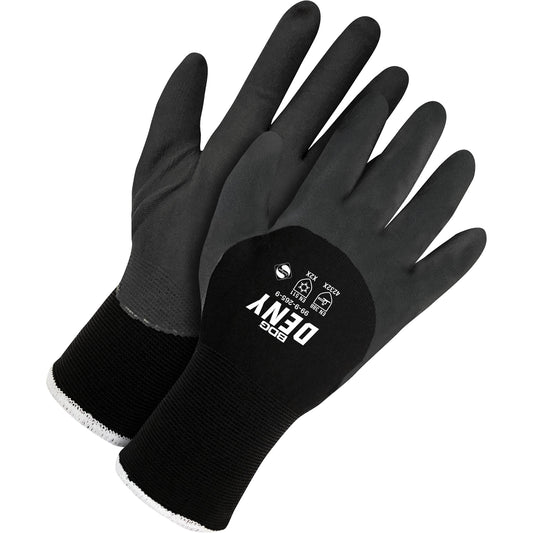 Bob Dale Gloves Synthetic Gloves, 7/Small, Foam Nitrile Coating, 15 Gauge, Nylon/Acrylic Shell