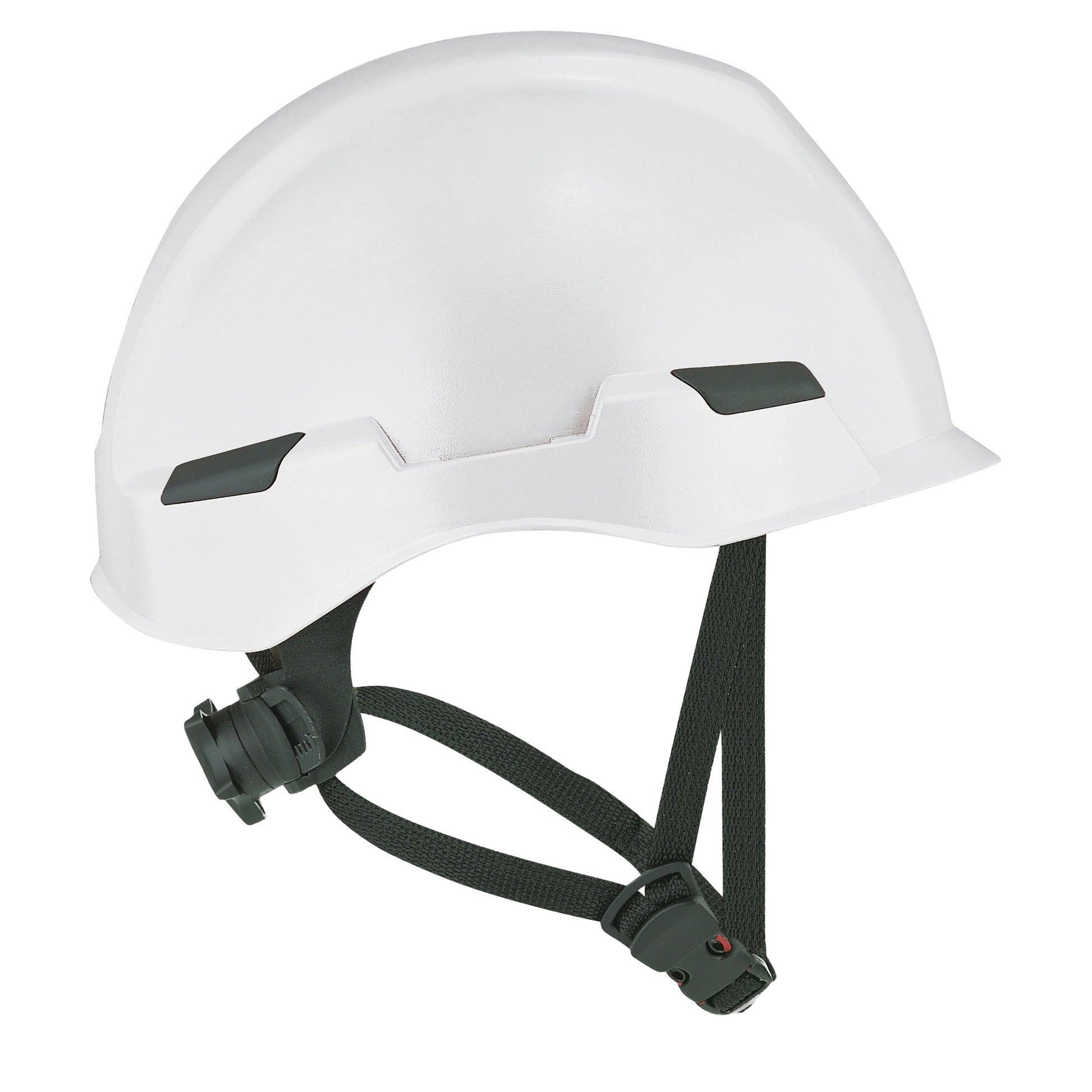 Protective Industrial Products Dynamic™ Rocky™ Industrial Climbing Helmet, Non-Vented, Ratchet, White