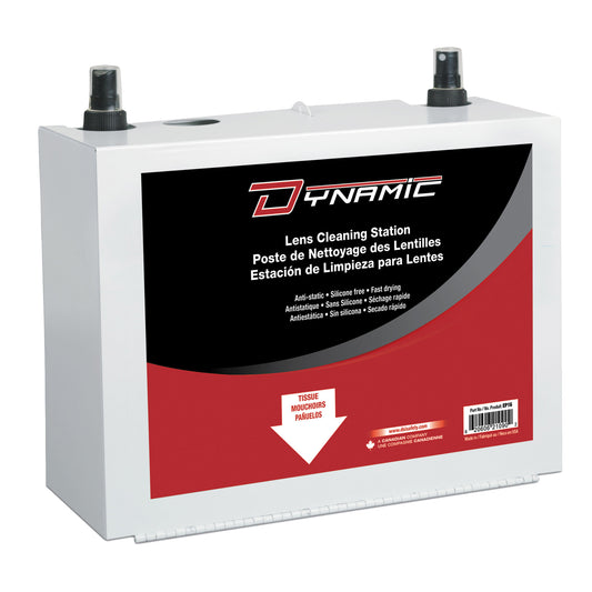Protective Industrial Products Dynamic™ Lens Cleaning Station, Metal, 8" L x 5" D x 6" H