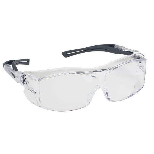 Protective Industrial Products Dynamic™ OTG Extra Series Safety Glasses, Clear Lens, Anti-Fog/Anti-Scratch, ANSI Z87+/Meets/Exceeds CSA Z94.3