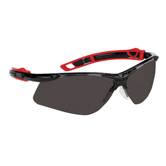 Protective Industrial Products Dynamic™ Spider Series Safety Glasses, Smoke Lens, Anti-Fog, ANSI Z87+/Meets/Exceeds CSA Z94.3