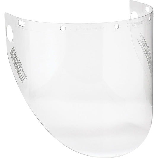 Protective Industrial Products Dynamic™ Molded Faceshield Visor, PETG, Clear Tint