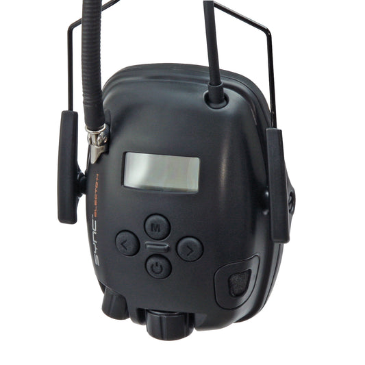 Honeywell Howard Leight™ Sync™ Electo-H Helmet Earmuffs, Cap Mount Style, 30 dB