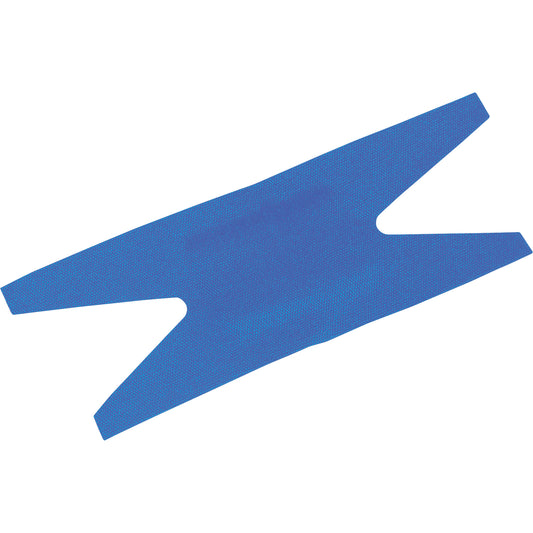 Protective Industrial Products Dynamic™ Blue Adhesive Strips, Knuckle, 3", Fabric Metal Detectable, Sterile