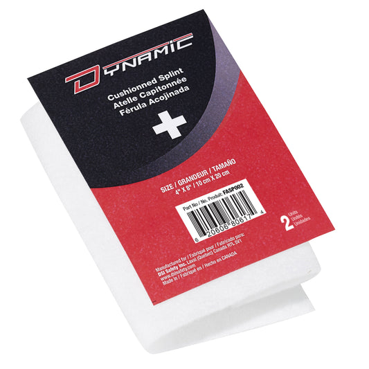 Protective Industrial Products Dynamic™ Cushioned Splint, Multipurpose, Aluminum Foam Padded, 6", Class 1