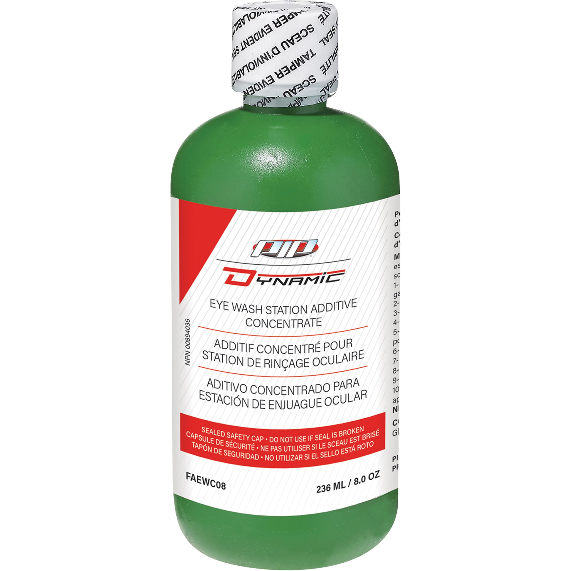 Protective Industrial Products Dynamic™ Eyewash Additive Concentrate, Full Bottle, 8 oz.
