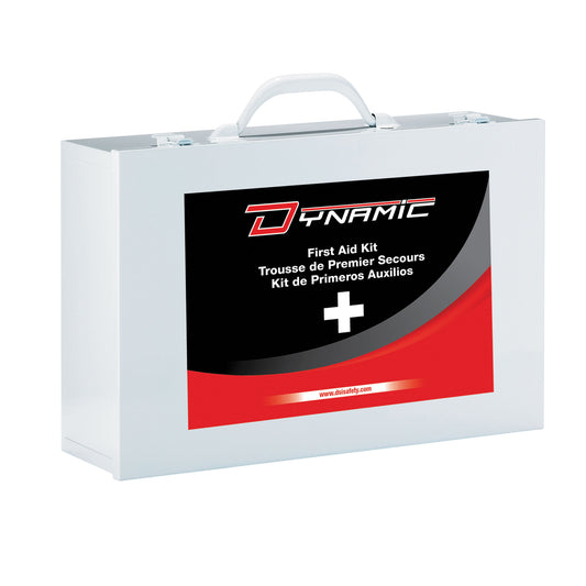Protective Industrial Products Dynamic™ Ontario First Aid Kit, Class 1 Medical Device, Metal Box
