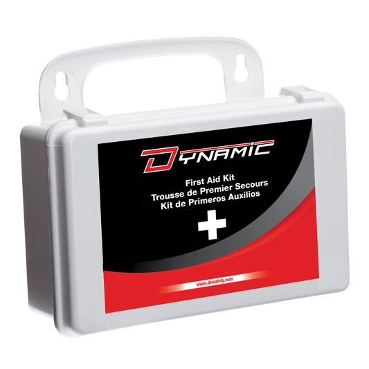 Protective Industrial Products Dynamic™ Car First Aid Kit, Class 1 Medical Device, Plastic Box