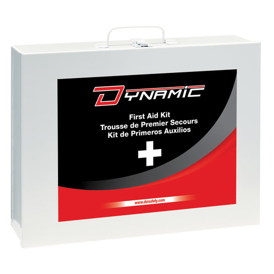Protective Industrial Products Dynamic™ General-Purpose Industrial First Aid Kit, Class 1 Medical Device, Metal Box