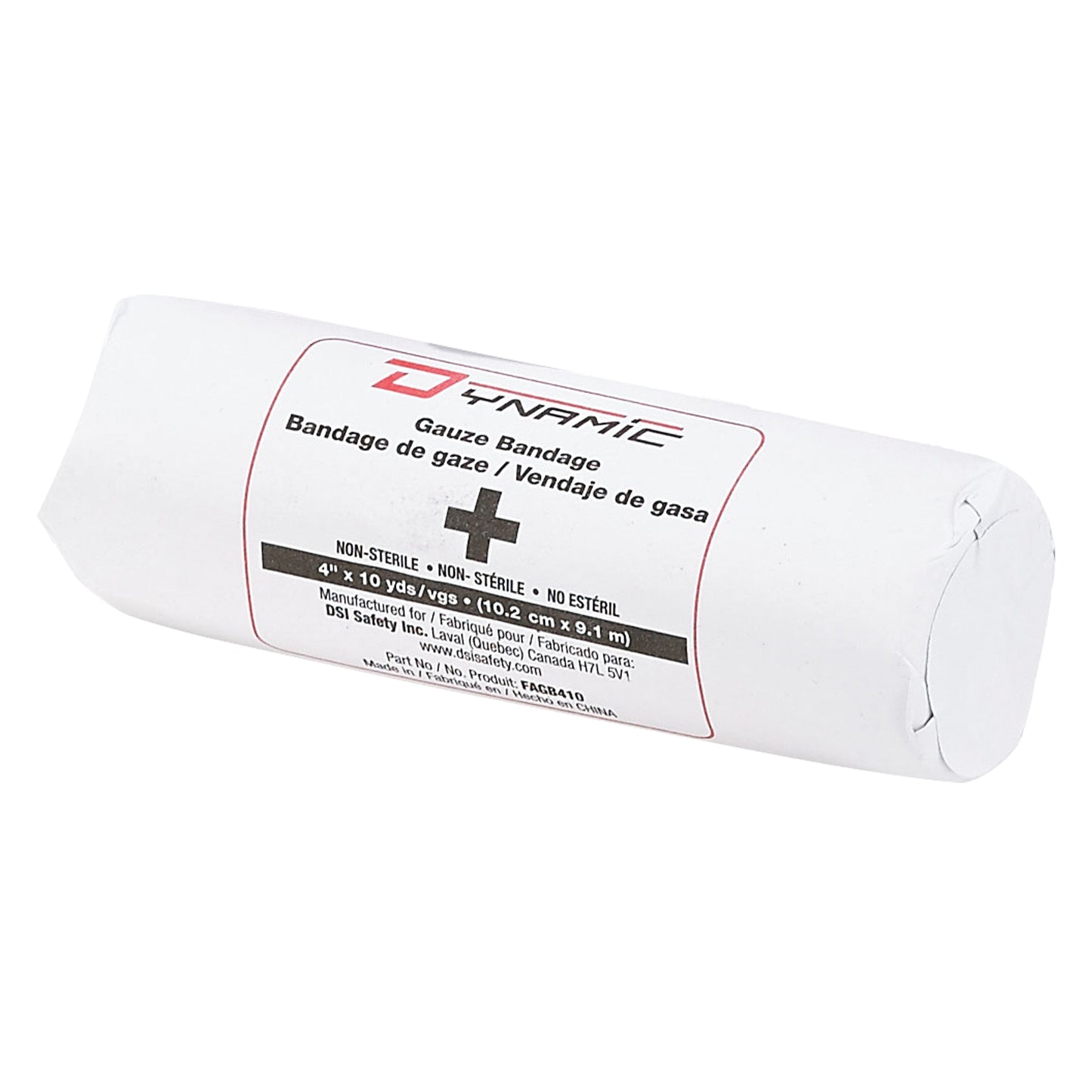 Protective Industrial Products Dynamic™ Gauze Bandage, Roll, 30' L x 4" W, Sterile, Medical Device Class 1