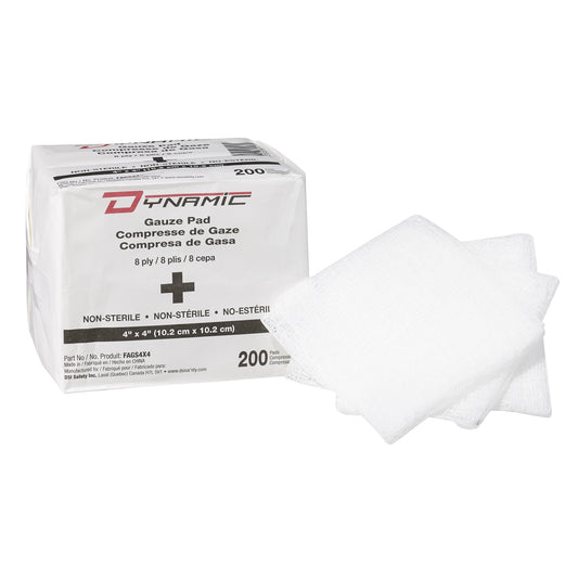 Protective Industrial Products Dynamic™ Gauze Sponge, Pad, 4" L x 4" W, Medical Device Class 1