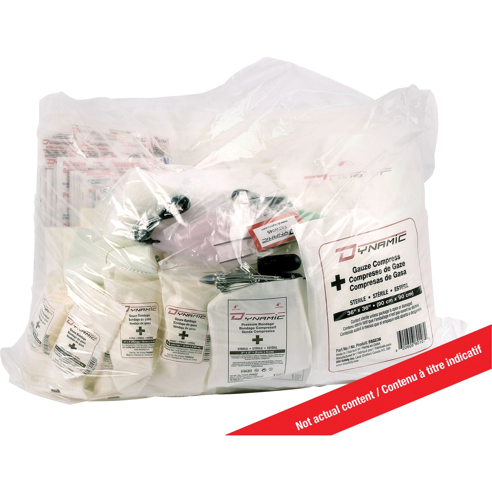 Protective Industrial Products Dynamic™ General Purpose Industrial First Aid Refill Kit, Class 2
