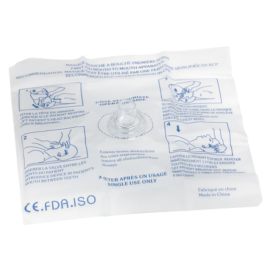 Protective Industrial Products Dynamic™ Disposable Rescue Breather, Single Use Faceshield, Class 2