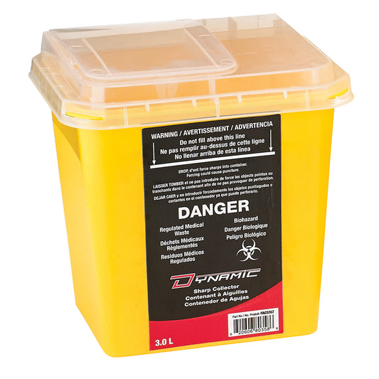 Dynamic™ Sharps® Container, 3 L Capacity