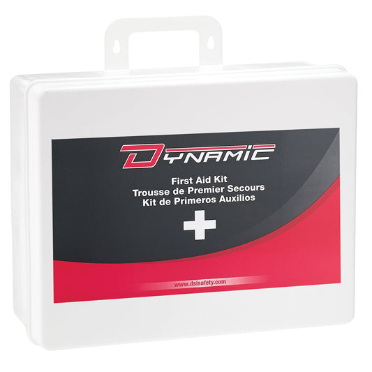 Protective Industrial Products Dynamic™ Ontario First Aid Kit, Class 2 Medical Device, Plastic Box