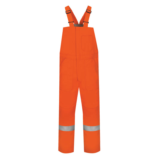 Bulwark Excel FR® Comfortouch® Deluxe Bib Overalls, 2X-Large, Orange