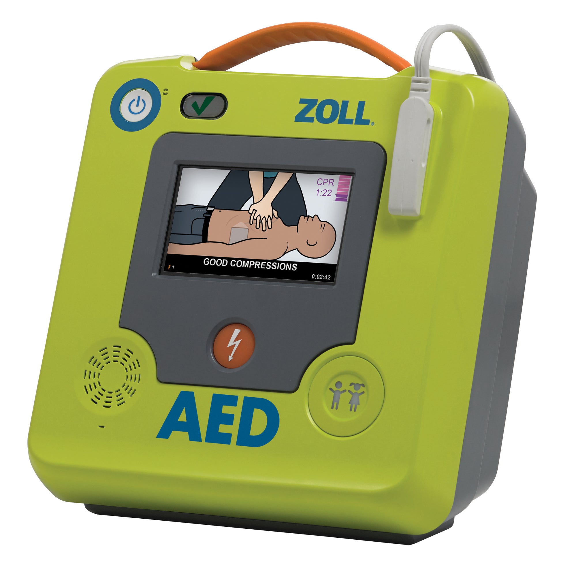 Zoll AED 3™AED Kit, Semi-Automatic, English, Class 4