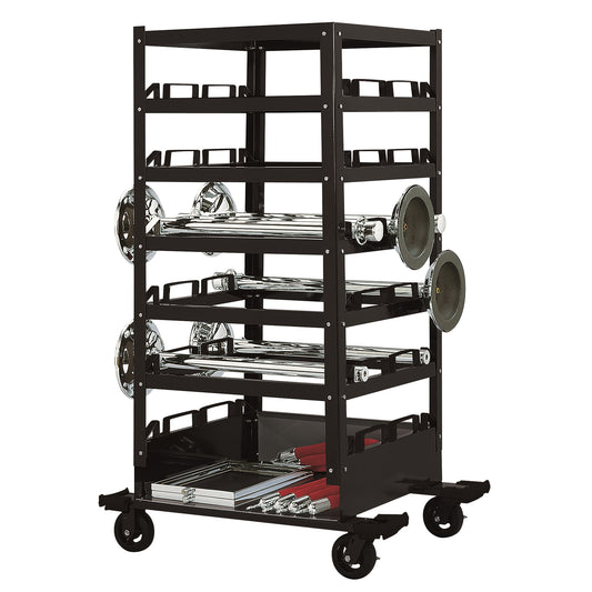 Tensator Six Tier Storage Cart, Steel