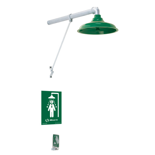 Haws Freeze Protected Drench Shower, Wall-Mount