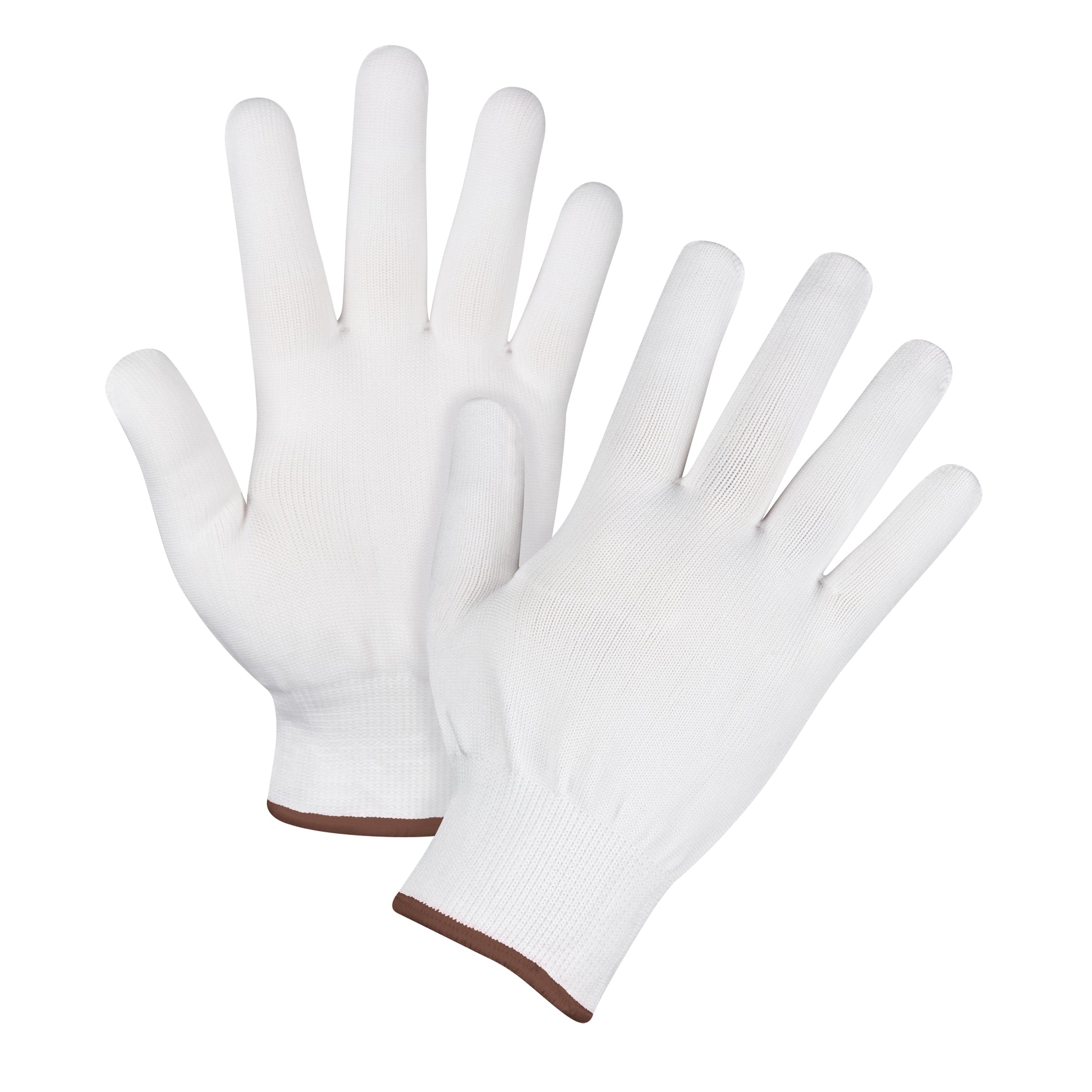 Zenith Safety Products Seamless String Knit Gloves, Polyester, 15 Gauge, Men's