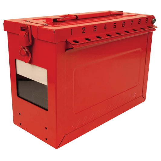 Master Lock Large Group Lock Box, Red