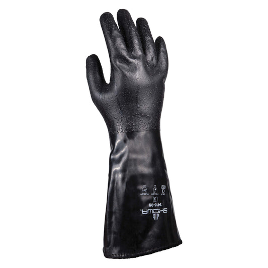 Showa 3416 Gloves, Size X-Large, 13 Gauge, Foam Neoprene Coated, HPPE Shell, EN 388 Level 5