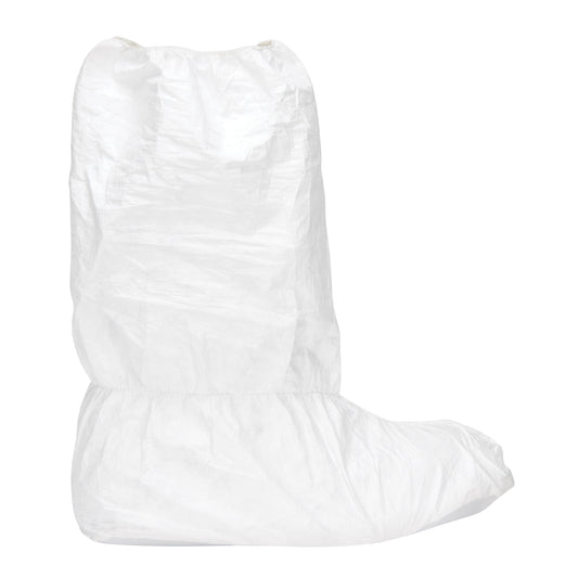 Dupont Personal Protection Boot Covers, Large, Tyvek® IsoClean®, White