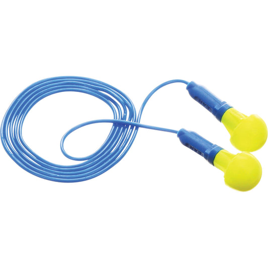 3M E-A-R™ Push-Ins™ Earplugs, Corded, Pair - Polybag, 28/23 dB NRR, One-Size