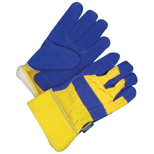 Bob Dale Gloves Fitter Gloves, One Size, Grain Cowhide Palm, Thinsulate™ Inner Lining