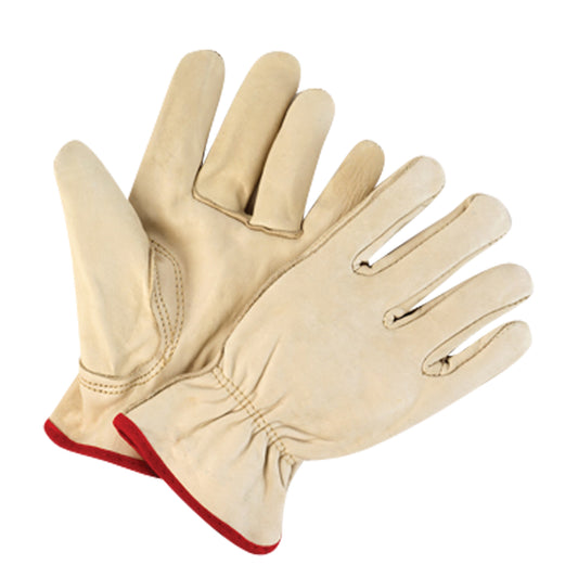  Driver's Gloves, Large, Grain Cowhide Palm