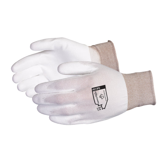 Superior Glove Works Ltd. Superior Touch® Gloves, 12/3X-Large, Polyurethane Coating, 13 Gauge, Nylon Shell