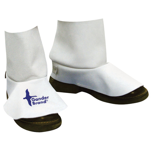 Bob Dale Gloves Welding Spats, 6" L, Pearl Grey