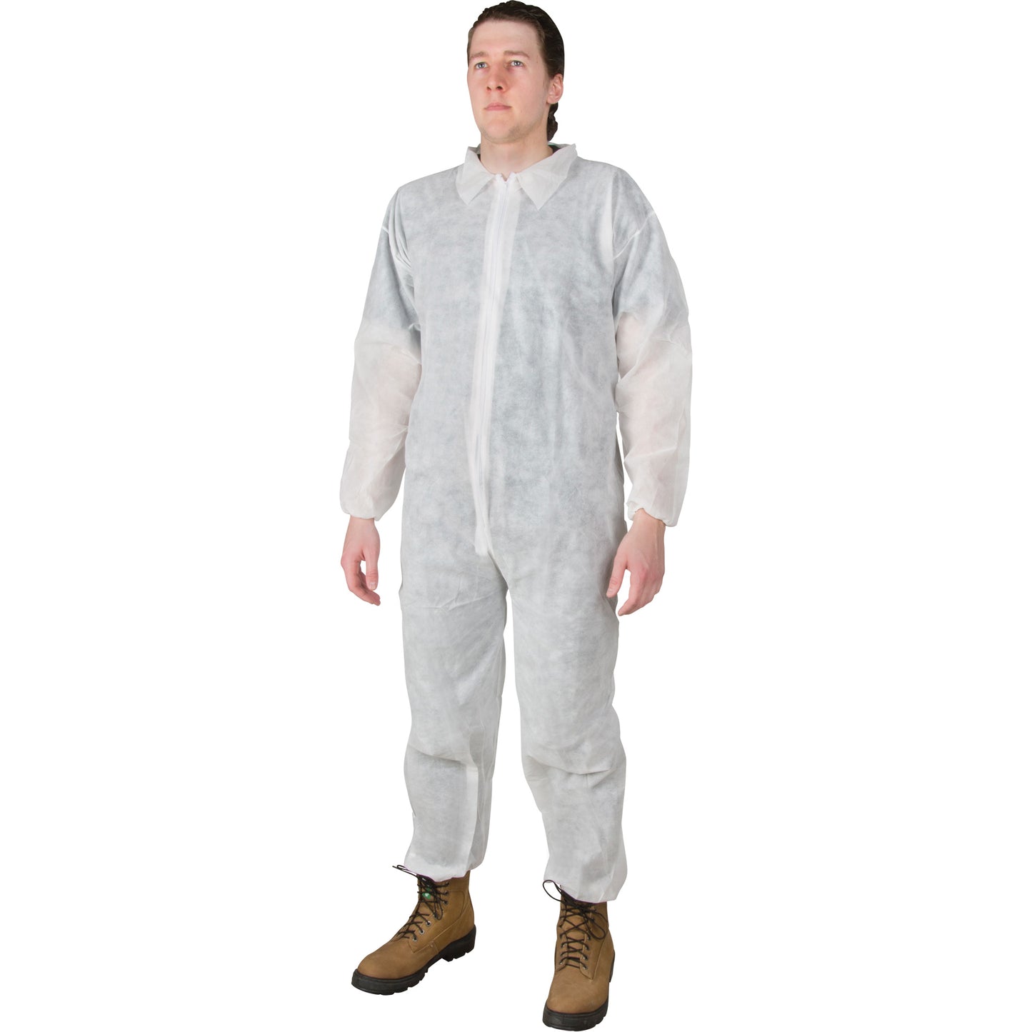 Zenith Safety Products Coveralls, X-Large, White, Polypropylene