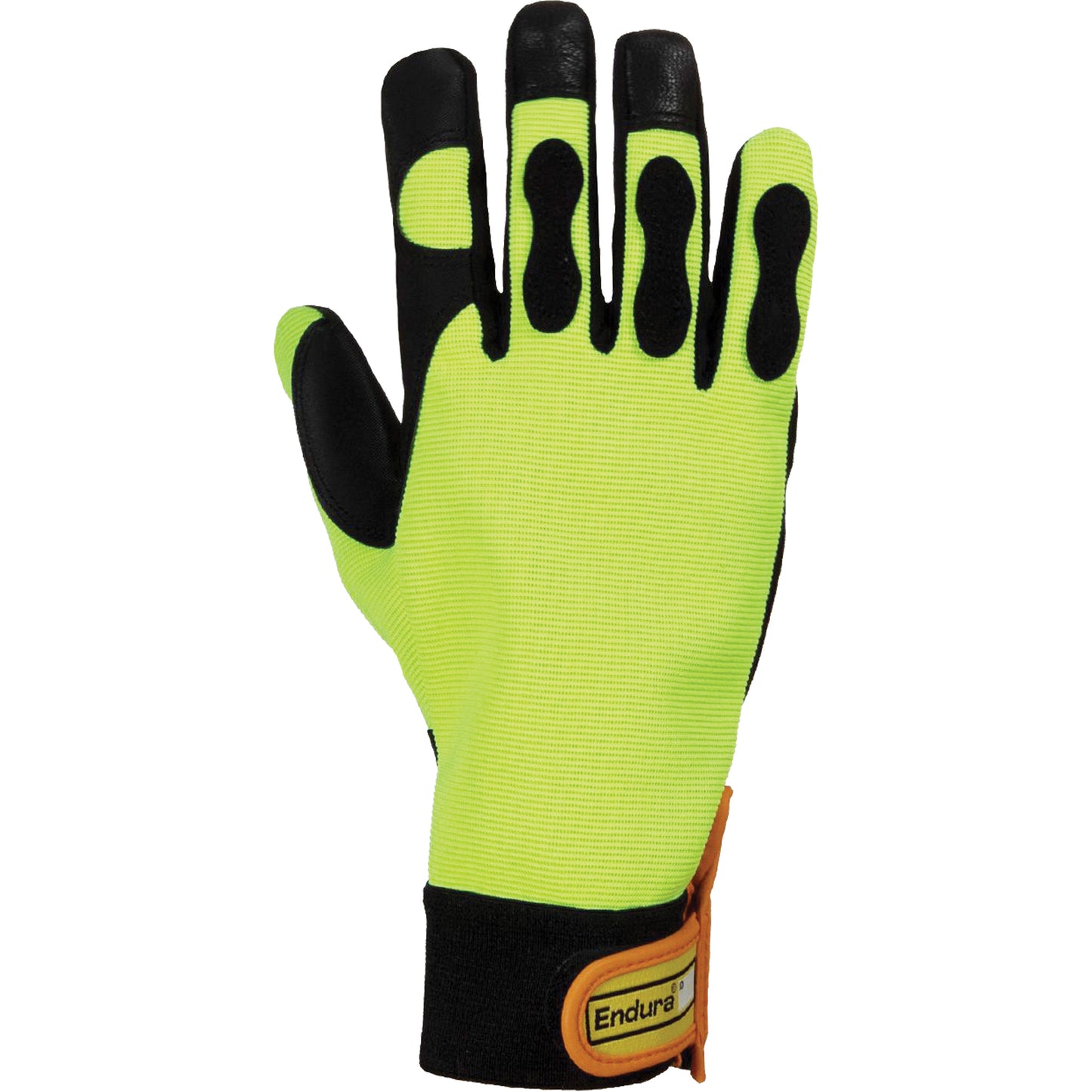 Superior Glove Works Ltd. Endura® Hi-Viz Chainsaw Gloves, Size X-Large/10, Goatskin Palm