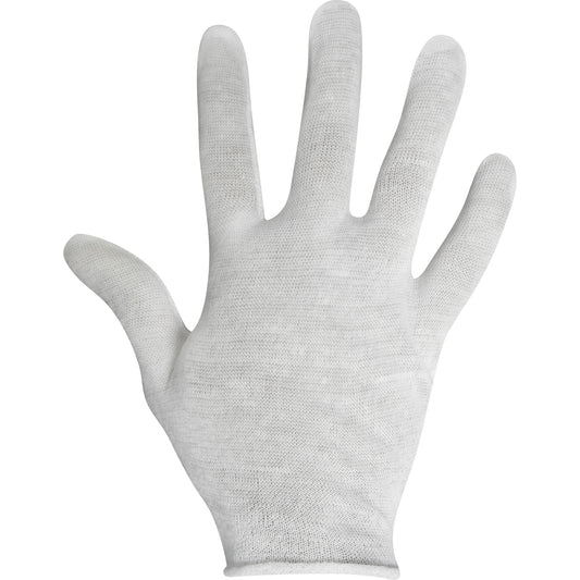Ronco Inspection Gloves, Cotton, Unhemmed Cuff, Ladies