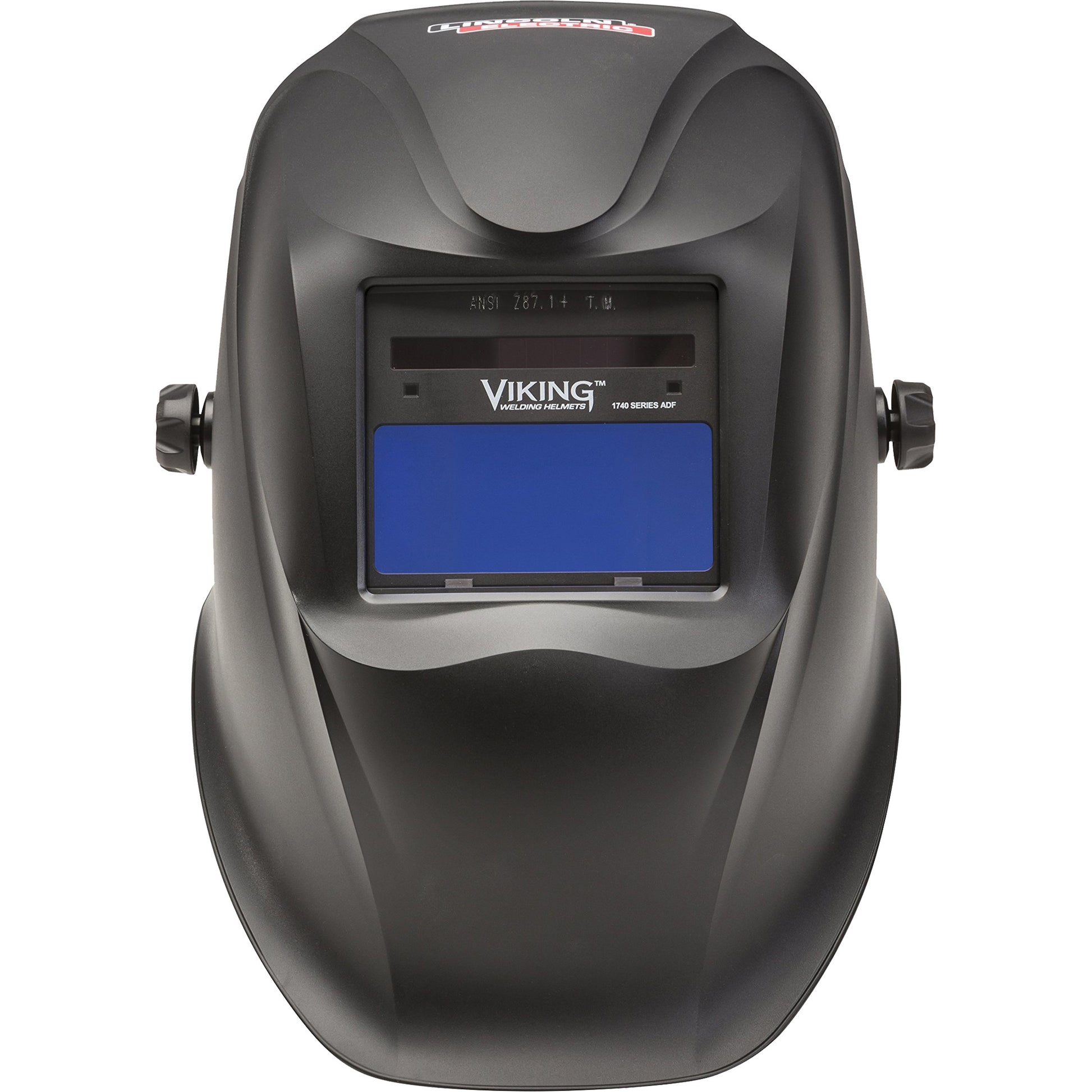 1740 Welding Helmet, 3.78" L x 1.67" W View Area, 9 - 13 Shade Range, Black