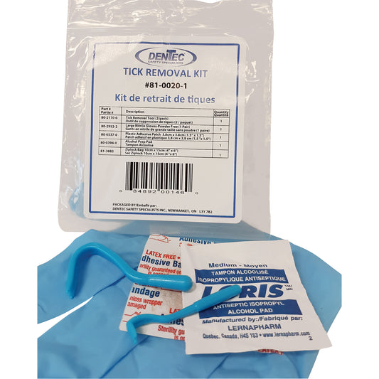 Dentec Tick Safety Kit, Class 1 Medical Device, Wallet
