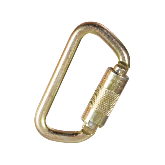 MSA Carabiner, Steel, 5000 lbs Capacity